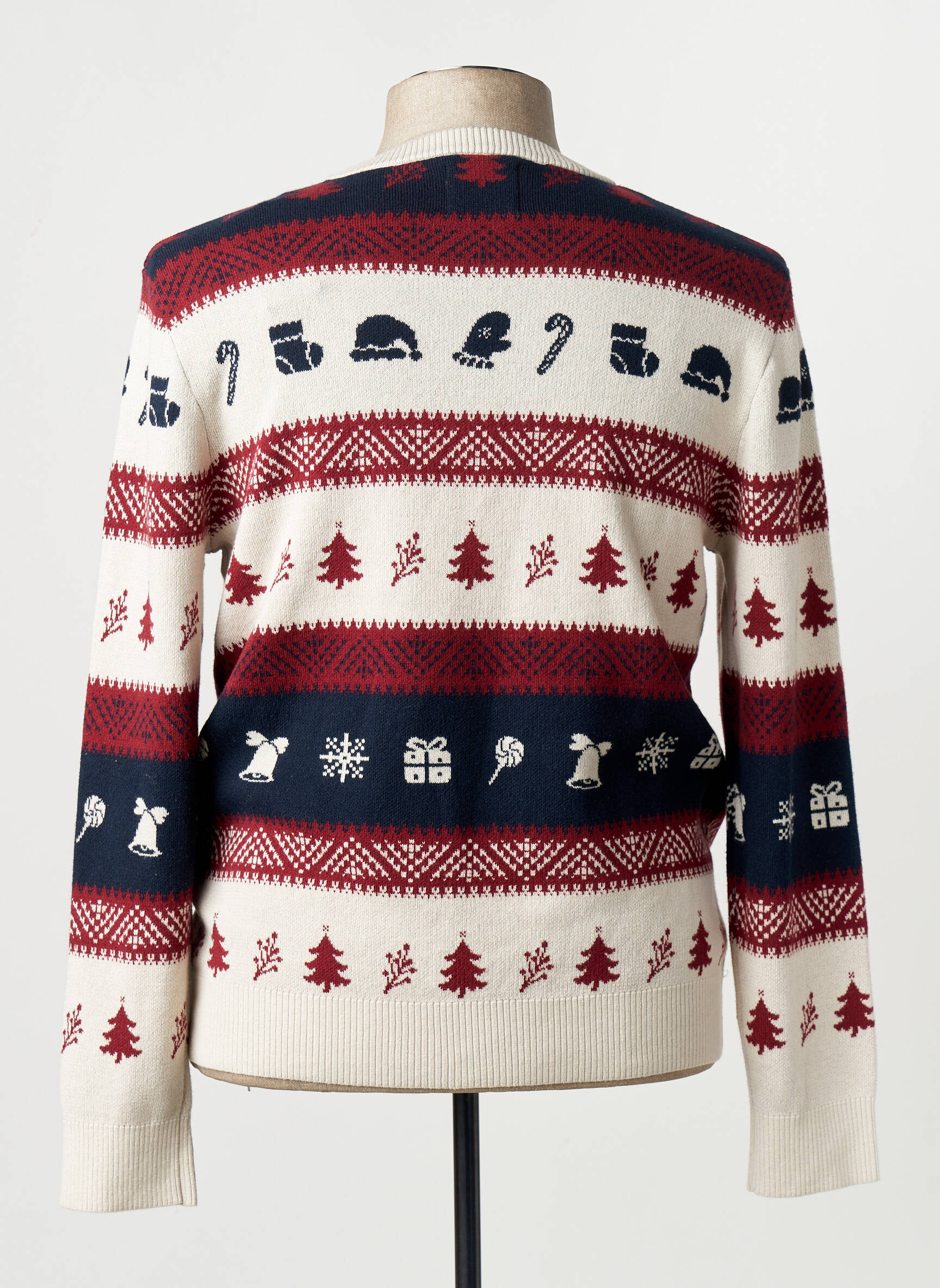 Megztinis raudona JACK & JONES vyras