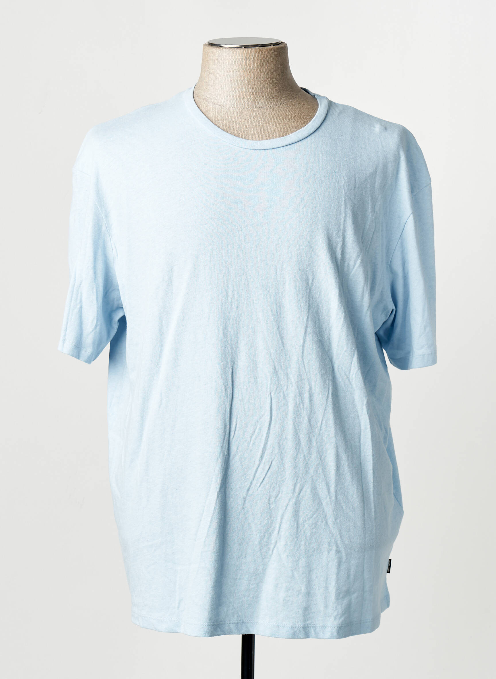 T-marškinys mėlyna JACK & JONES vyras