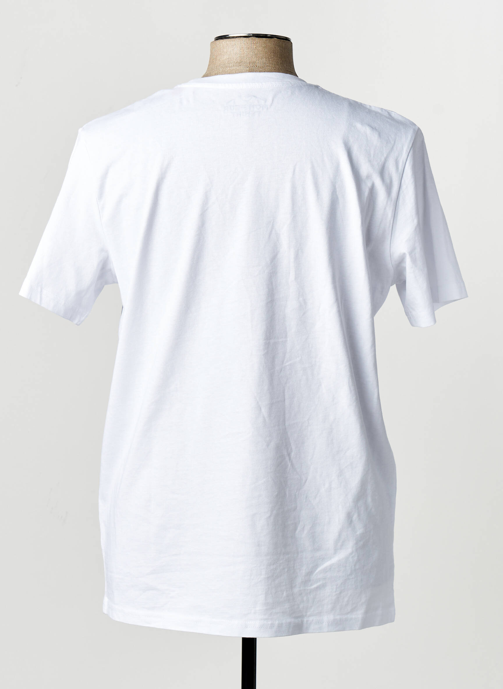 T-marškinys baltas MONSIEUR TSHIRT vyras