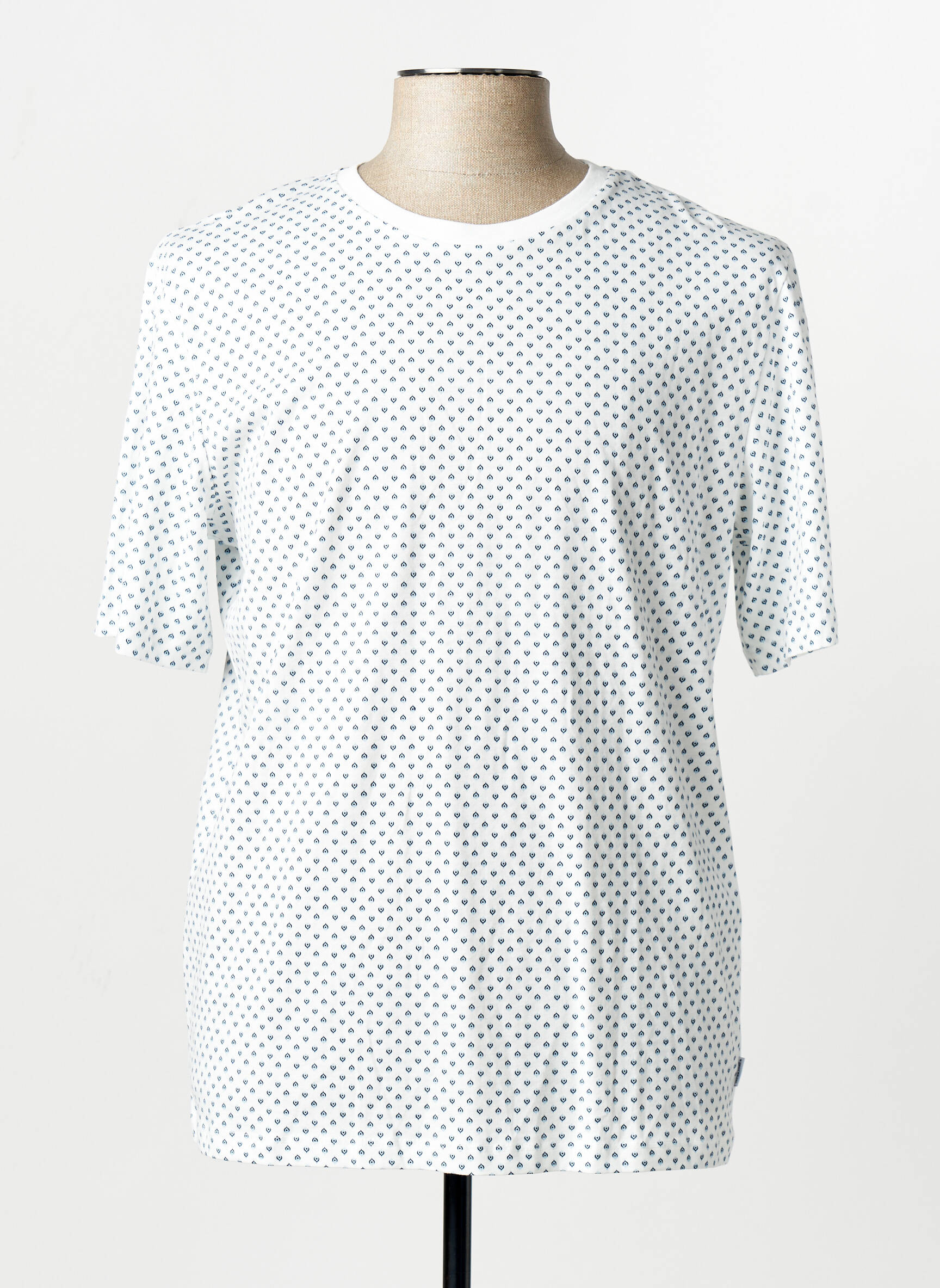 T-marškinys baltas JACK & JONES vyras