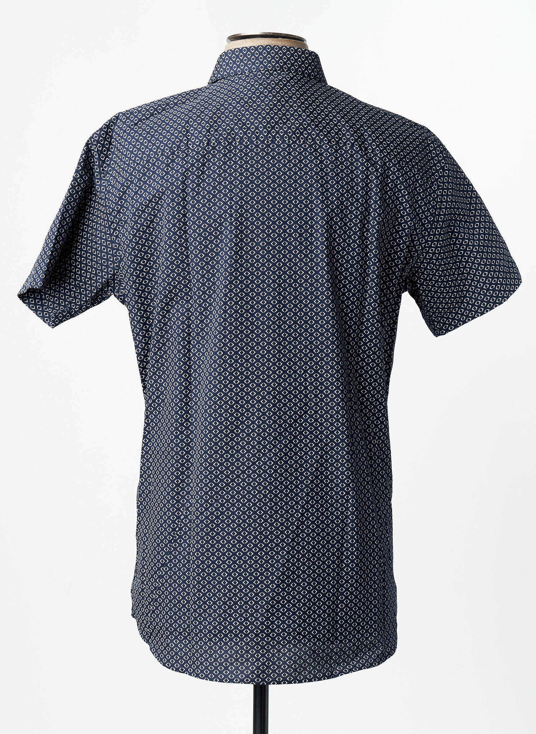 Trumpa rankovė marškiniai mėlyna JACK & JONES vyras