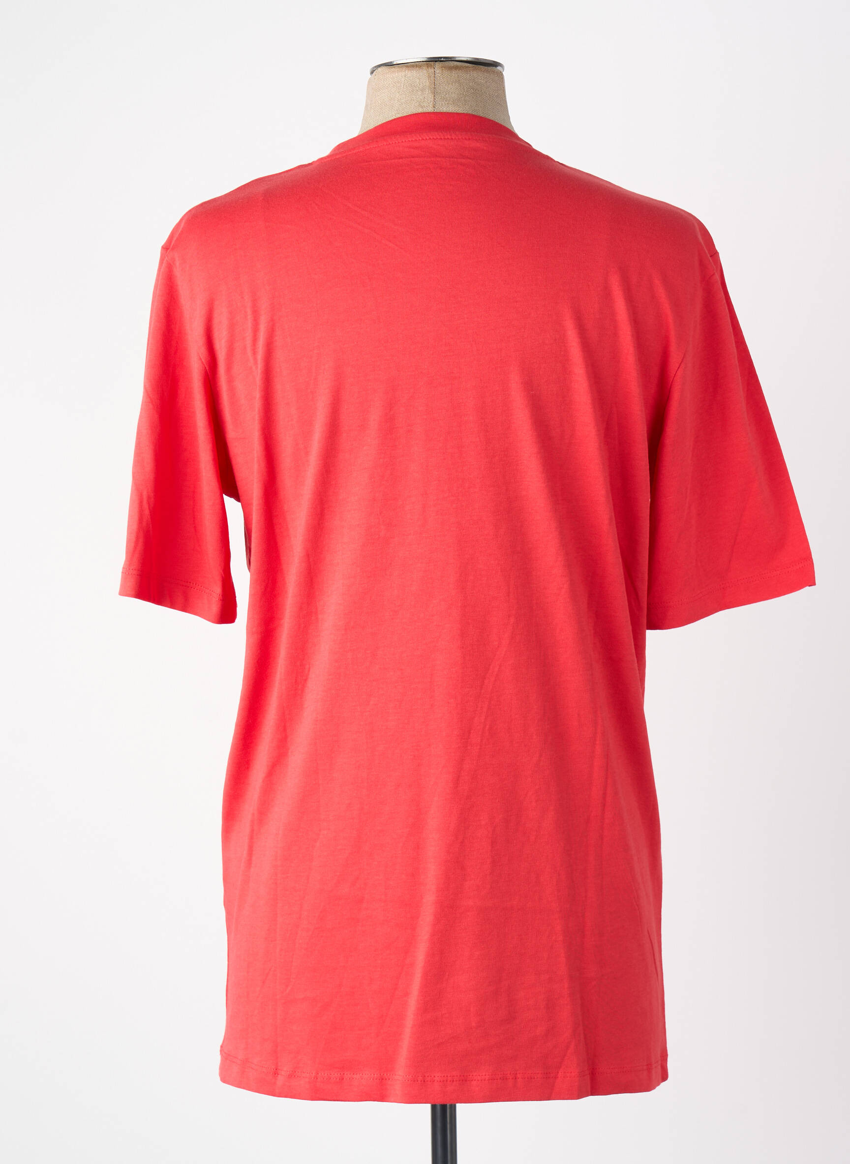 T-marškinys raudona JACK & JONES vyras