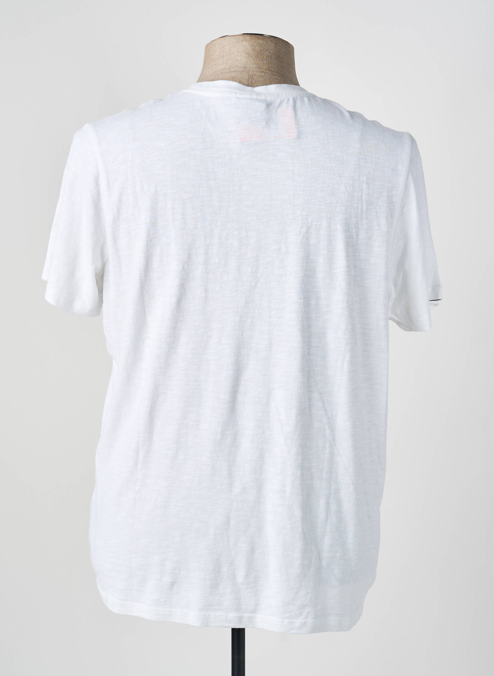 T-marškinys baltas SUPERDRY vyras