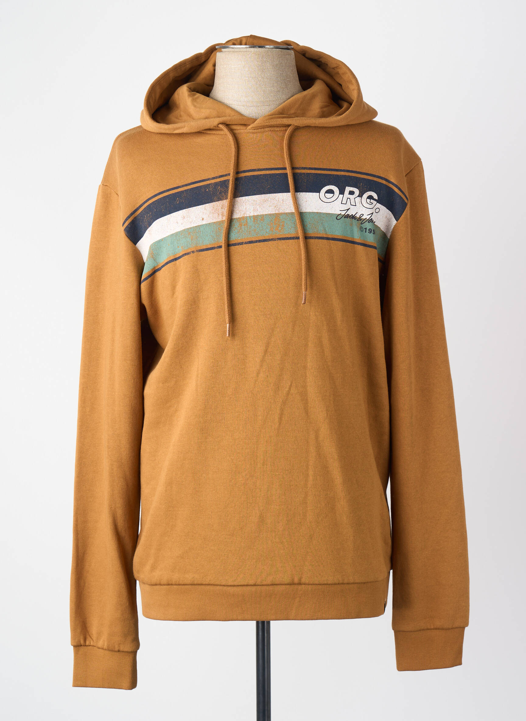 Kapišonas rudas JACK & JONES vyras