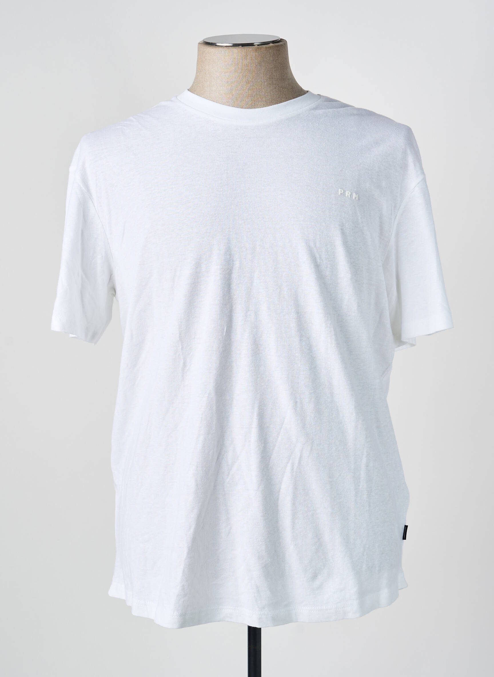 T-marškinys baltas JACK & JONES vyras