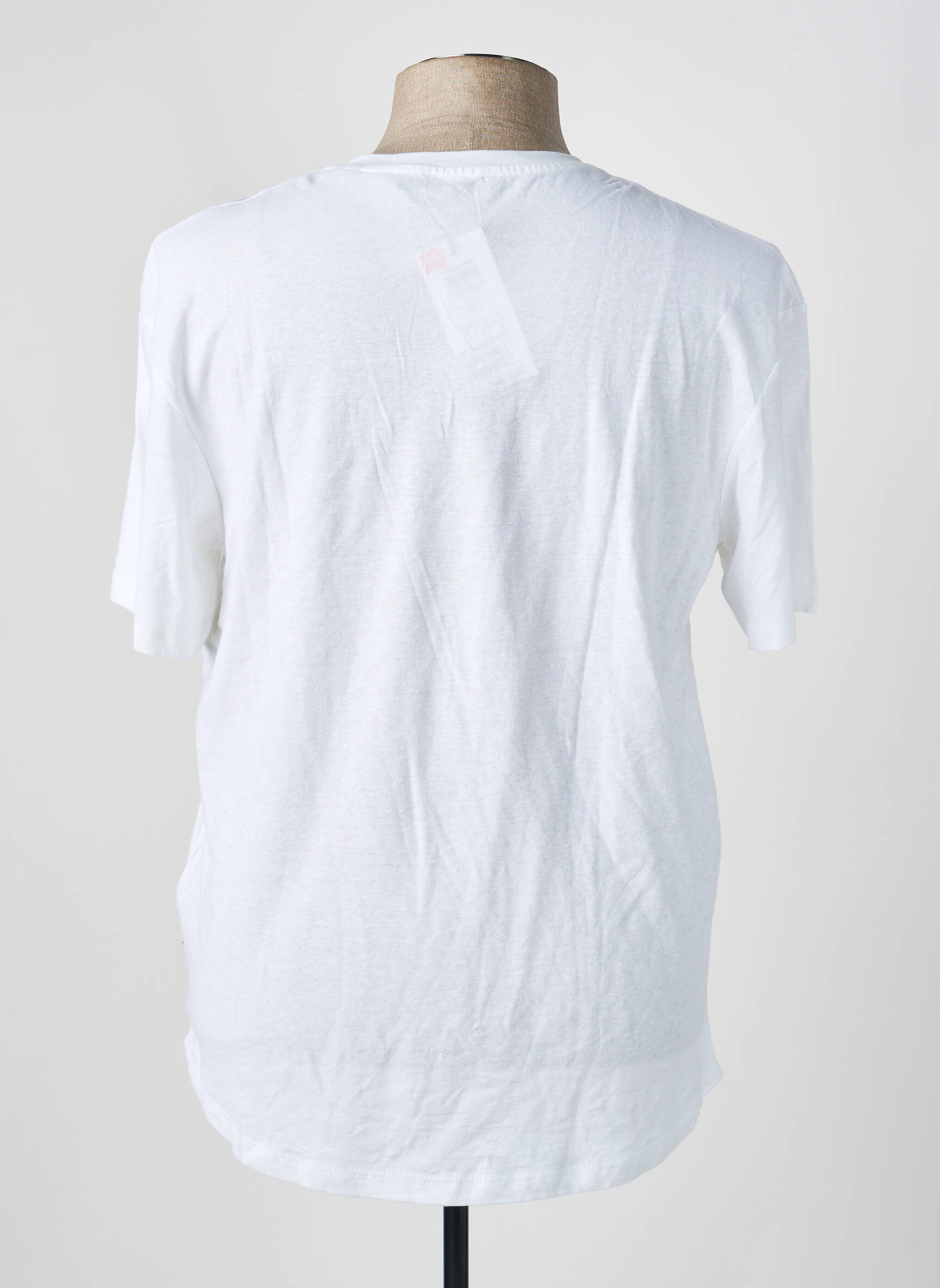 T-marškinys baltas JACK & JONES vyras