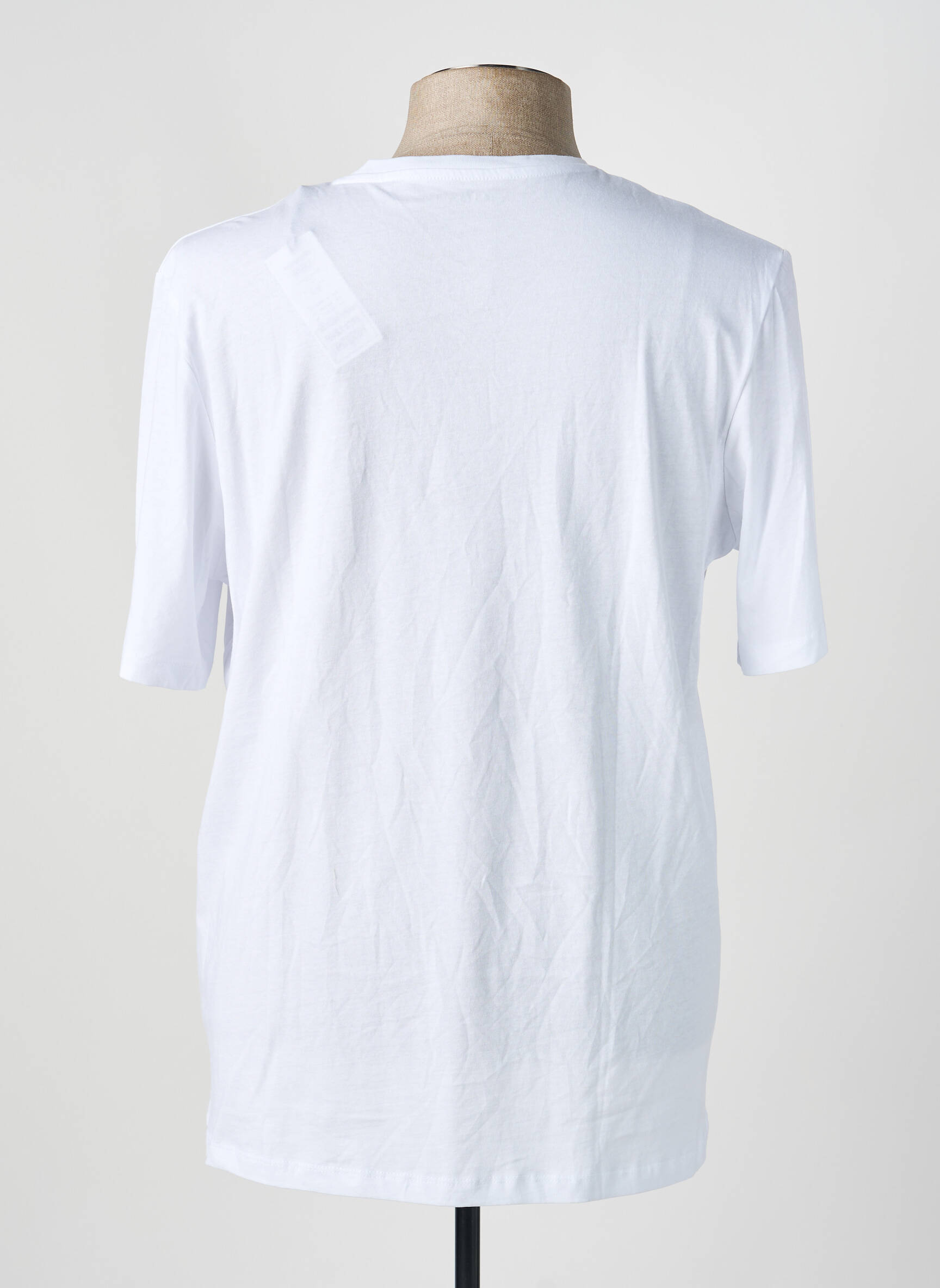 T-marškinys baltas JACK & JONES vyras