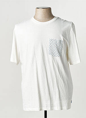 T-marškinys baltas JACK & JONES vyras