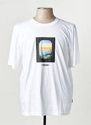 T-marškinys baltas JACK & JONES vyras