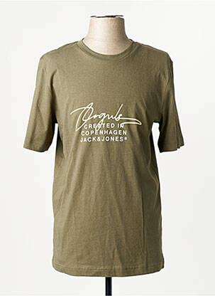T-marškinys žalias JACK & JONES vyras