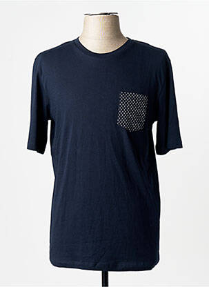 T-marškinys mėlyna JACK & JONES vyras