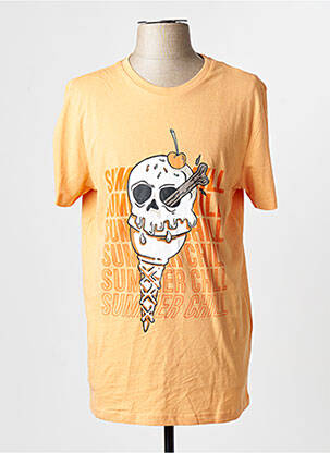 T-marškinys oranžinė JACK & JONES vyras