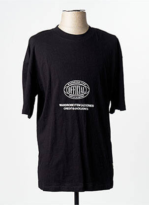 T-marškinys juodas JACK & JONES vyras