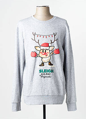 Megztinis pilka JACK & JONES vyras