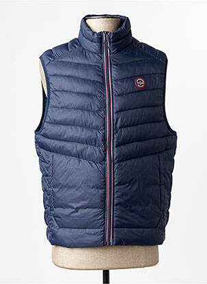 Pūkinė striukė mėlyna JACK & JONES vyras