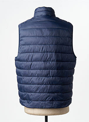 Pūkinė striukė mėlyna JACK & JONES vyras