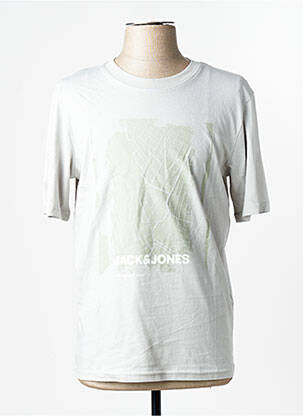 T-marškinys pilka JACK & JONES vyras