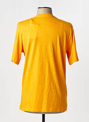 T-marškinys geltona JACK & JONES vyras