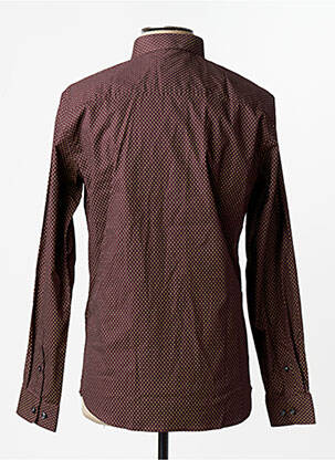 Ilgomis rankovėmis marškinys rudas JACK & JONES vyras