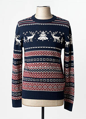 Megztinis mėlyna JACK & JONES vyras