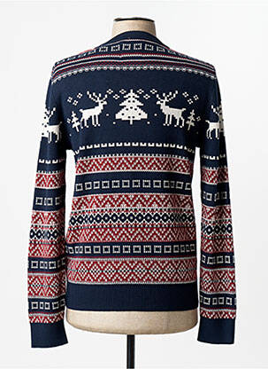 Megztinis mėlyna JACK & JONES vyras