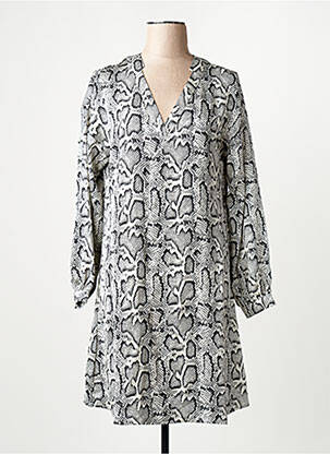 Pusilgių suknelė col v pilka VERO MODA moteris