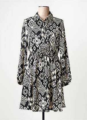 Pusilgių suknelė juodas VERO MODA moteris