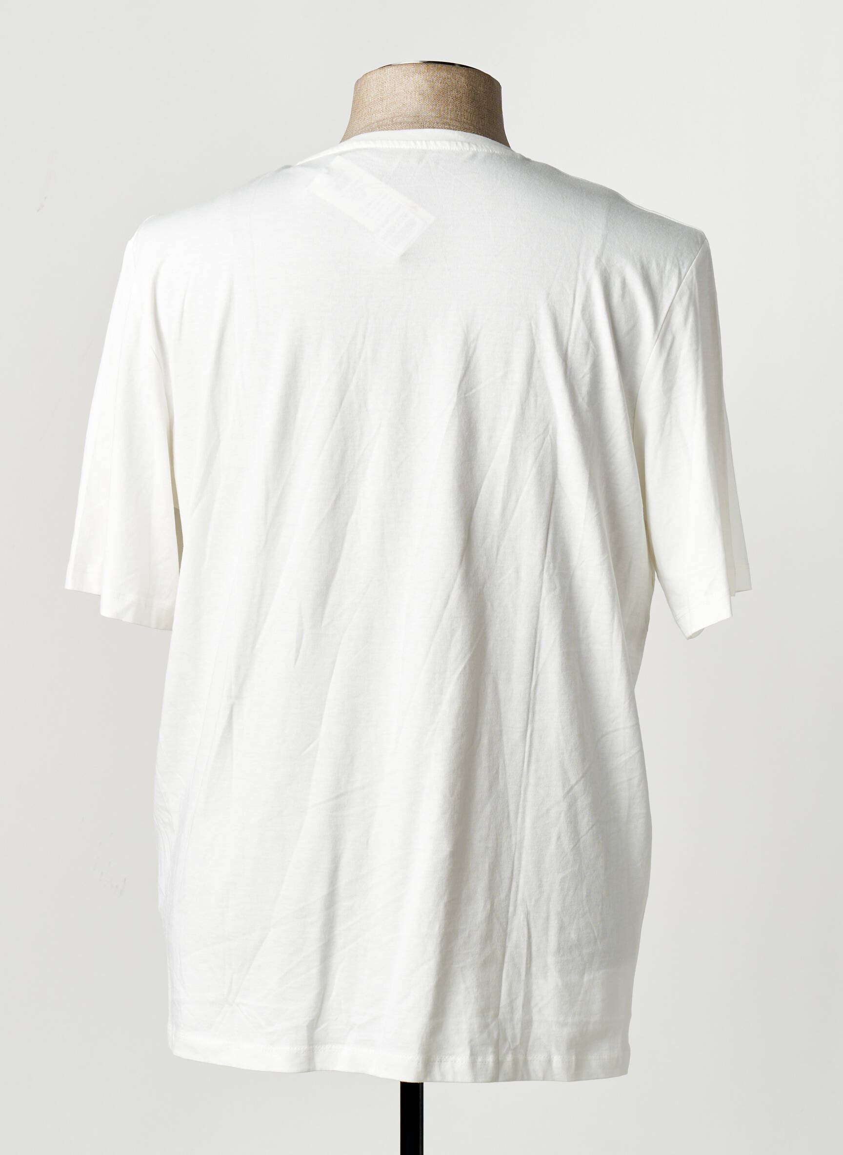 T-marškinys baltas JACK & JONES vyras