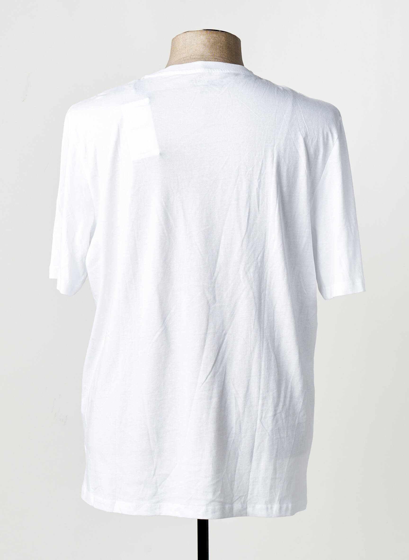 T-marškinys baltas JACK & JONES vyras