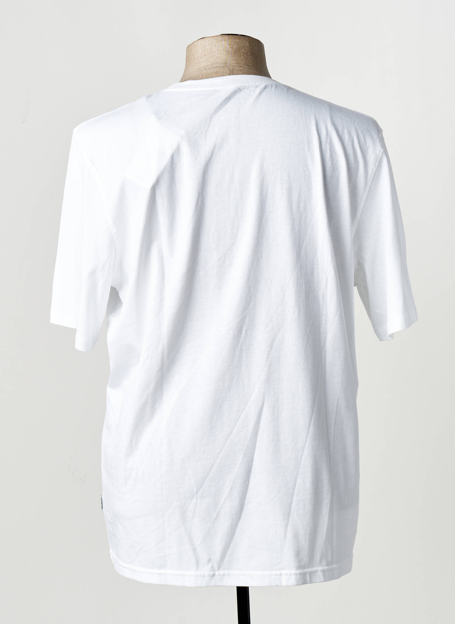 T-marškinys baltas JACK & JONES vyras