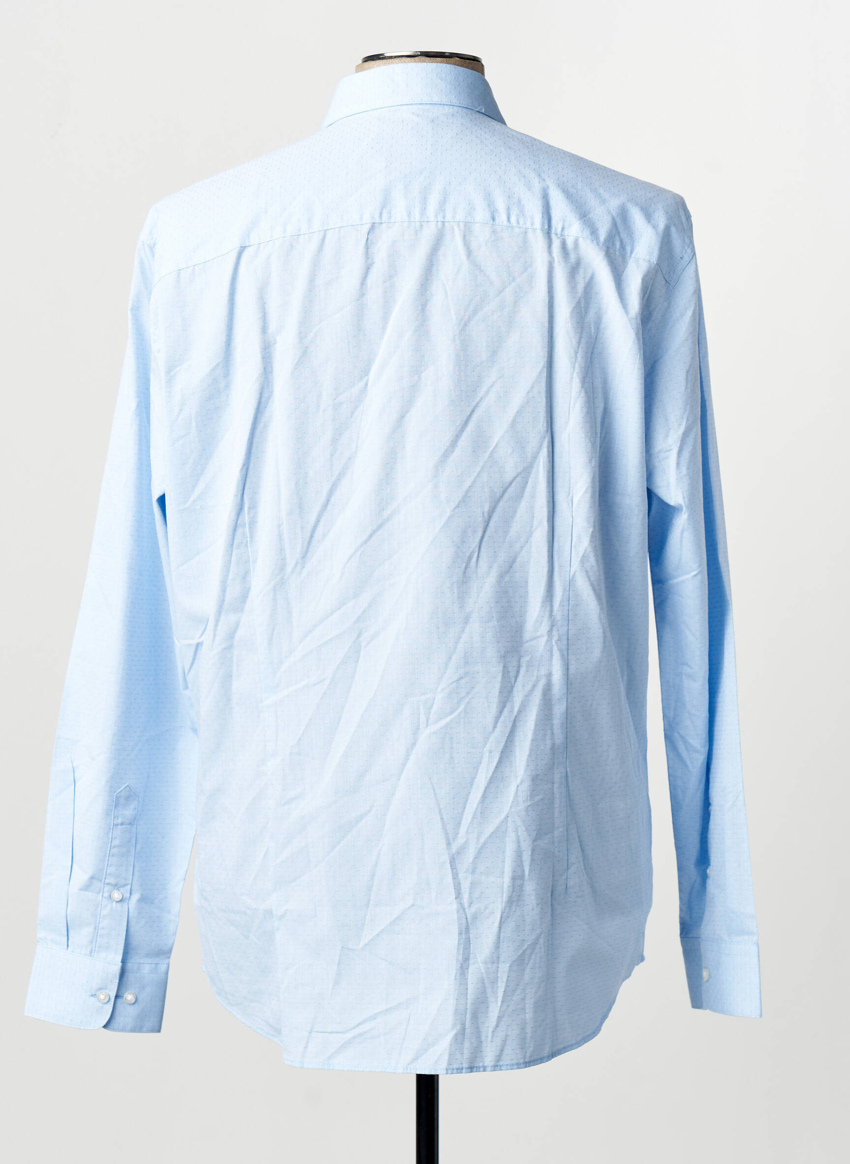 Ilgomis rankovėmis marškinys mėlyna JACK & JONES vyras