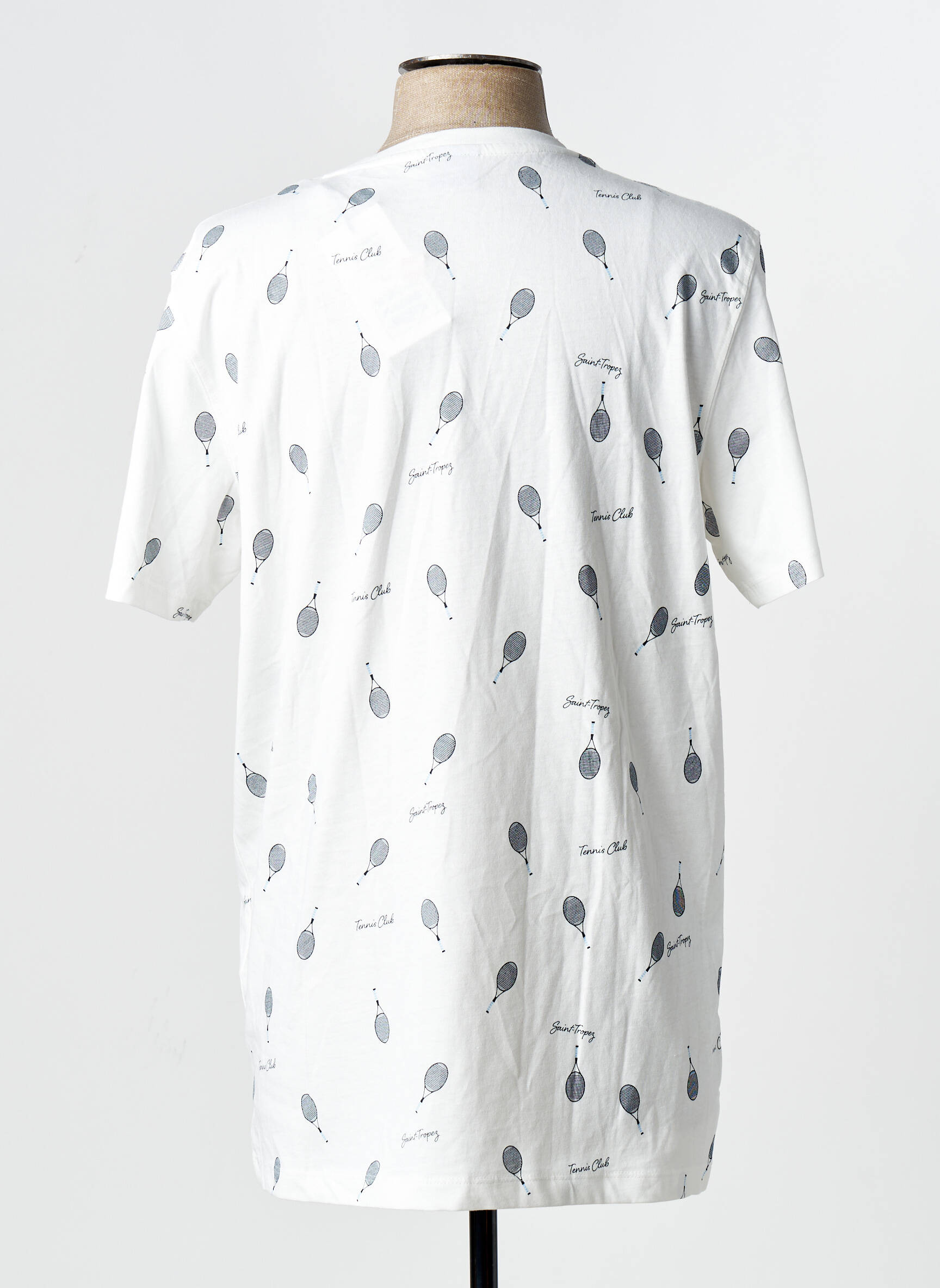 T-marškinys baltas JACK & JONES vyras
