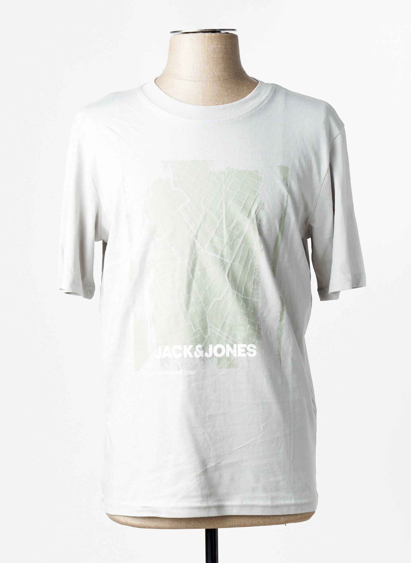 T-marškinys pilka JACK & JONES vyras