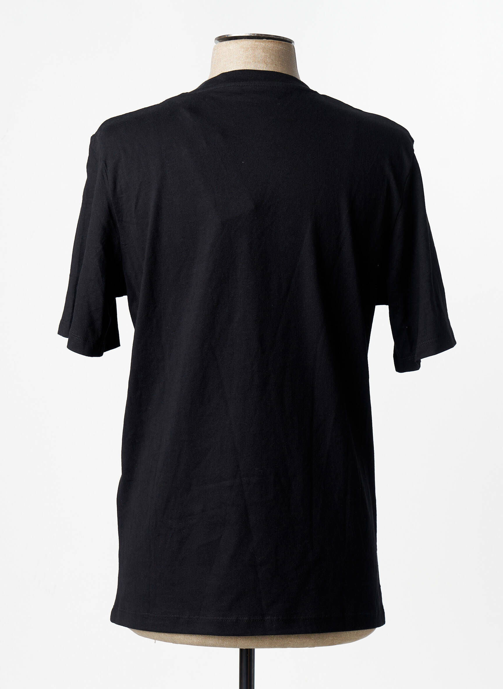 T-marškinys apvalus kaklas juodas JACK & JONES vyras