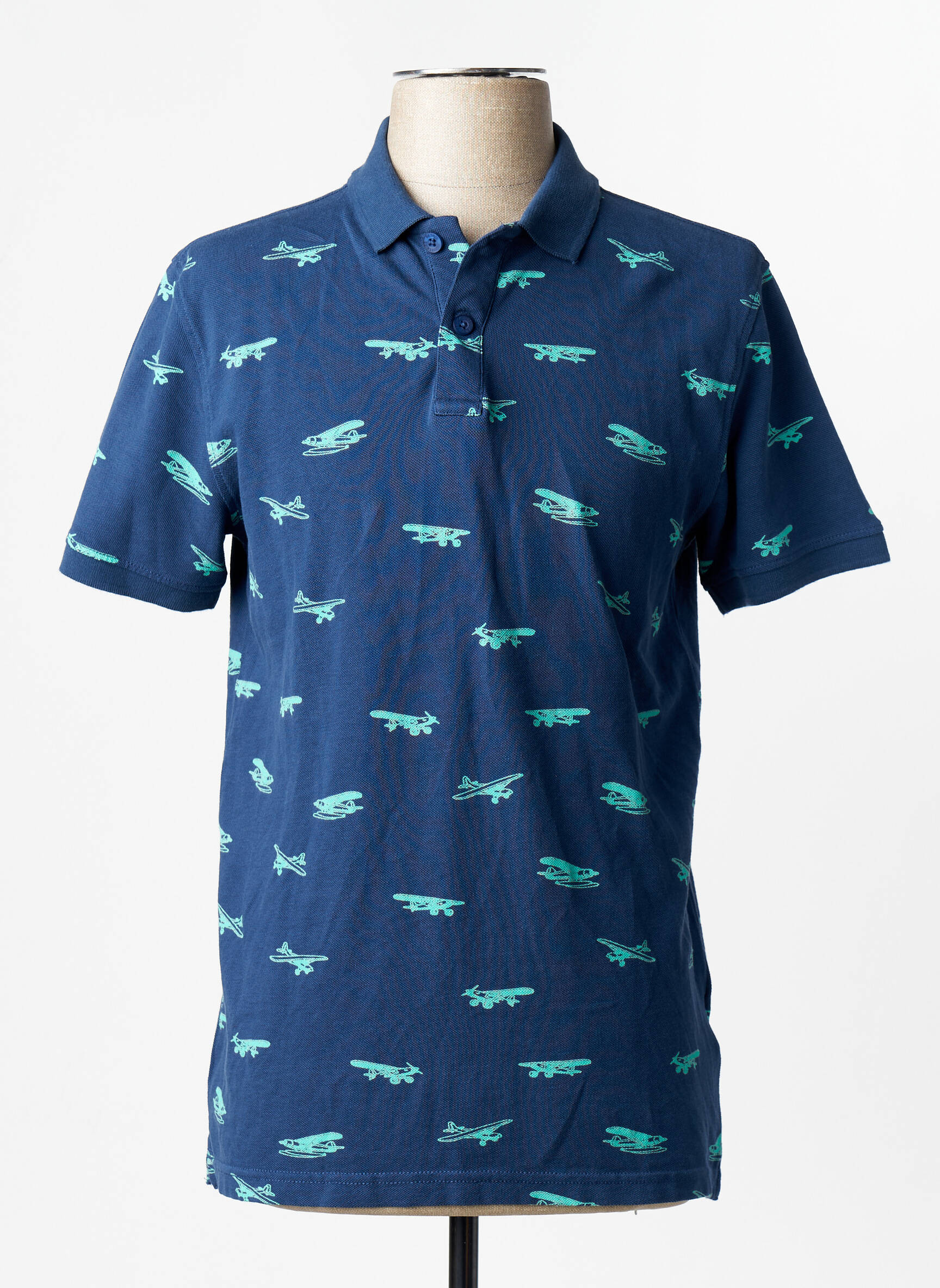Polo mėlyna PETROL INDUSTRIES vyras