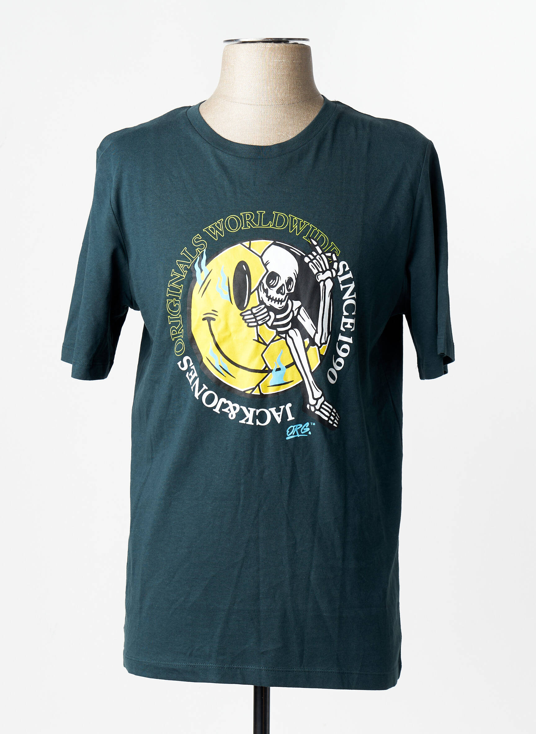 T-marškinys žalias JACK & JONES vyras