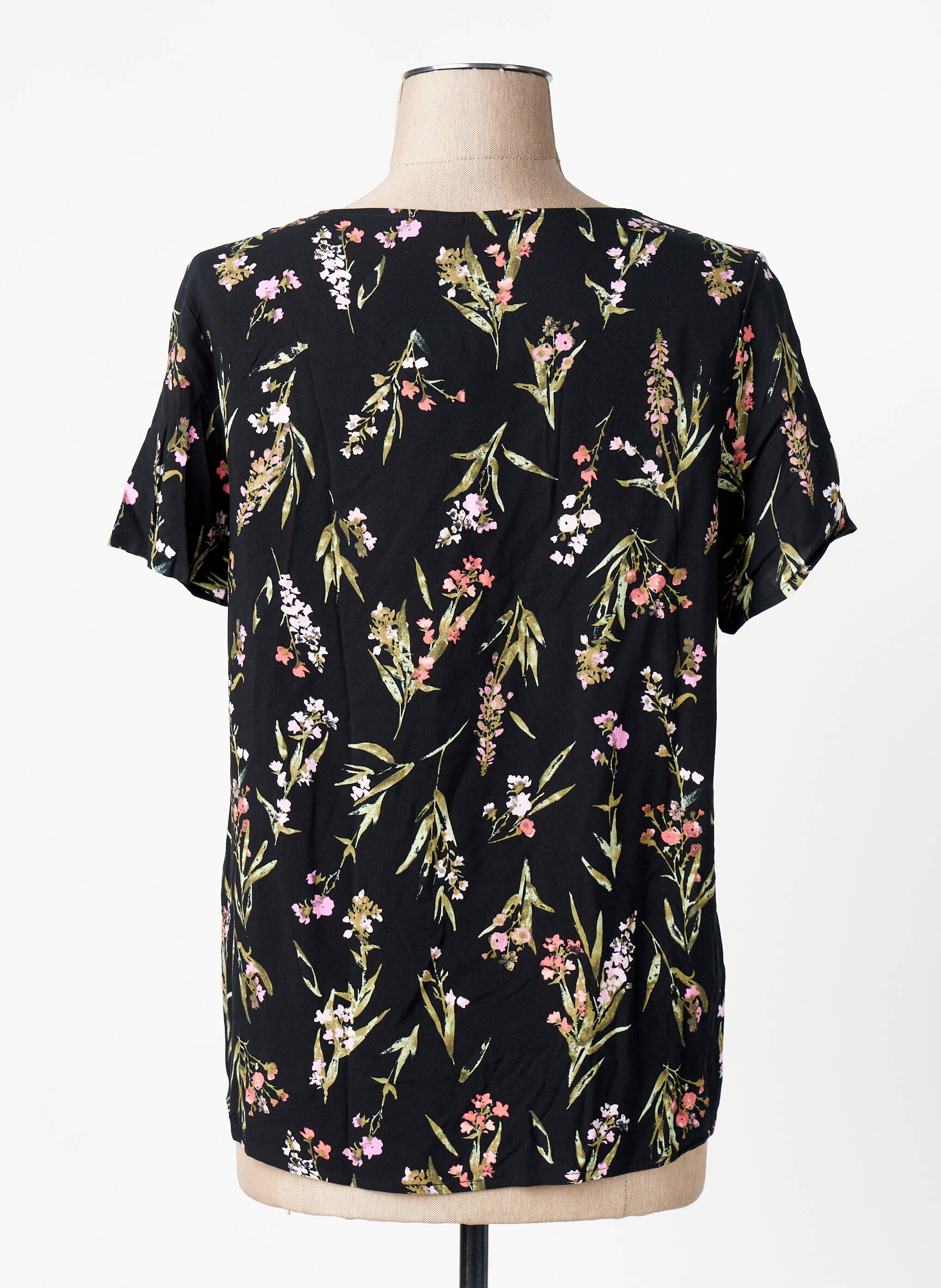 Moteriškas marškinys juodas VERO MODA moteris