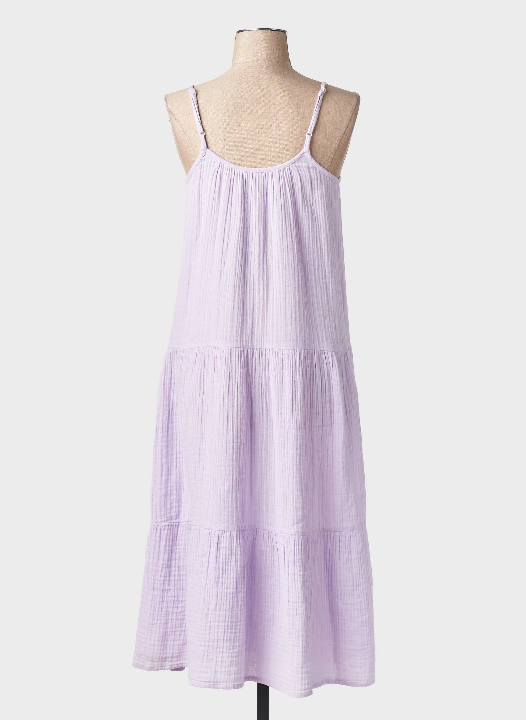 Pusilgių suknelė violetinis VERO MODA moteris