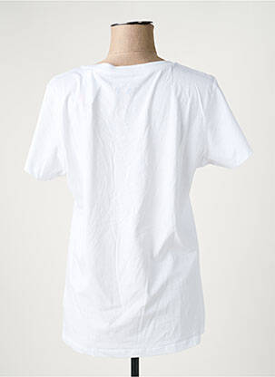 T-marškinys baltas MONSIEUR TSHIRT moteris