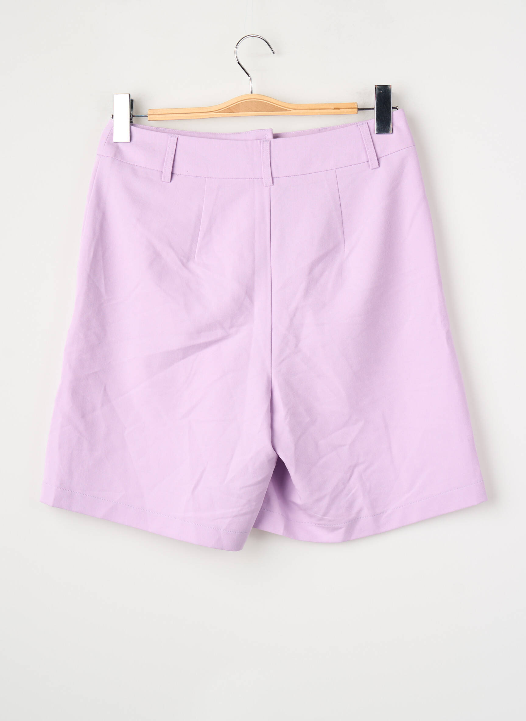 Bermudas aukšta talija aukšta talija violetinis VERO MODA moteris