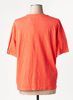 T-marškinys oranžinė SUPERDRY moteris