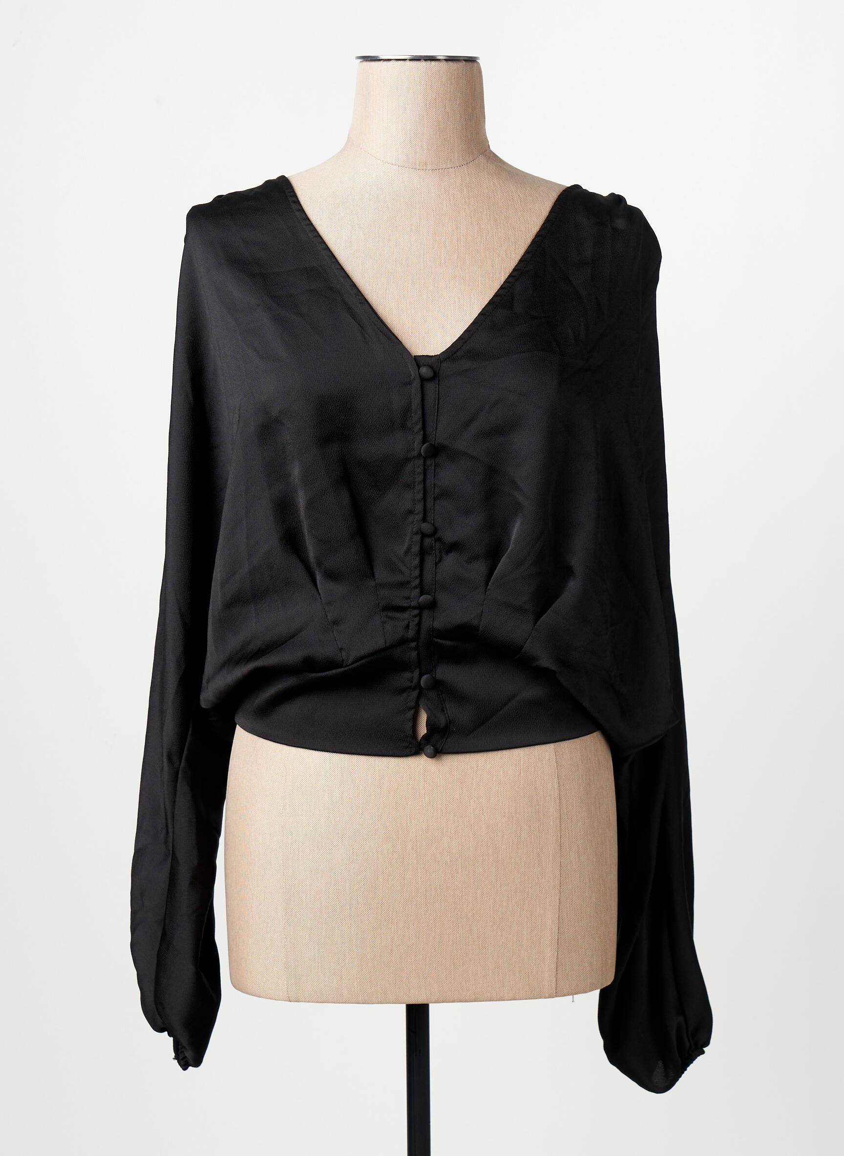 Moteriškas marškinys juodas ASTRID BLACK LABEL moteris