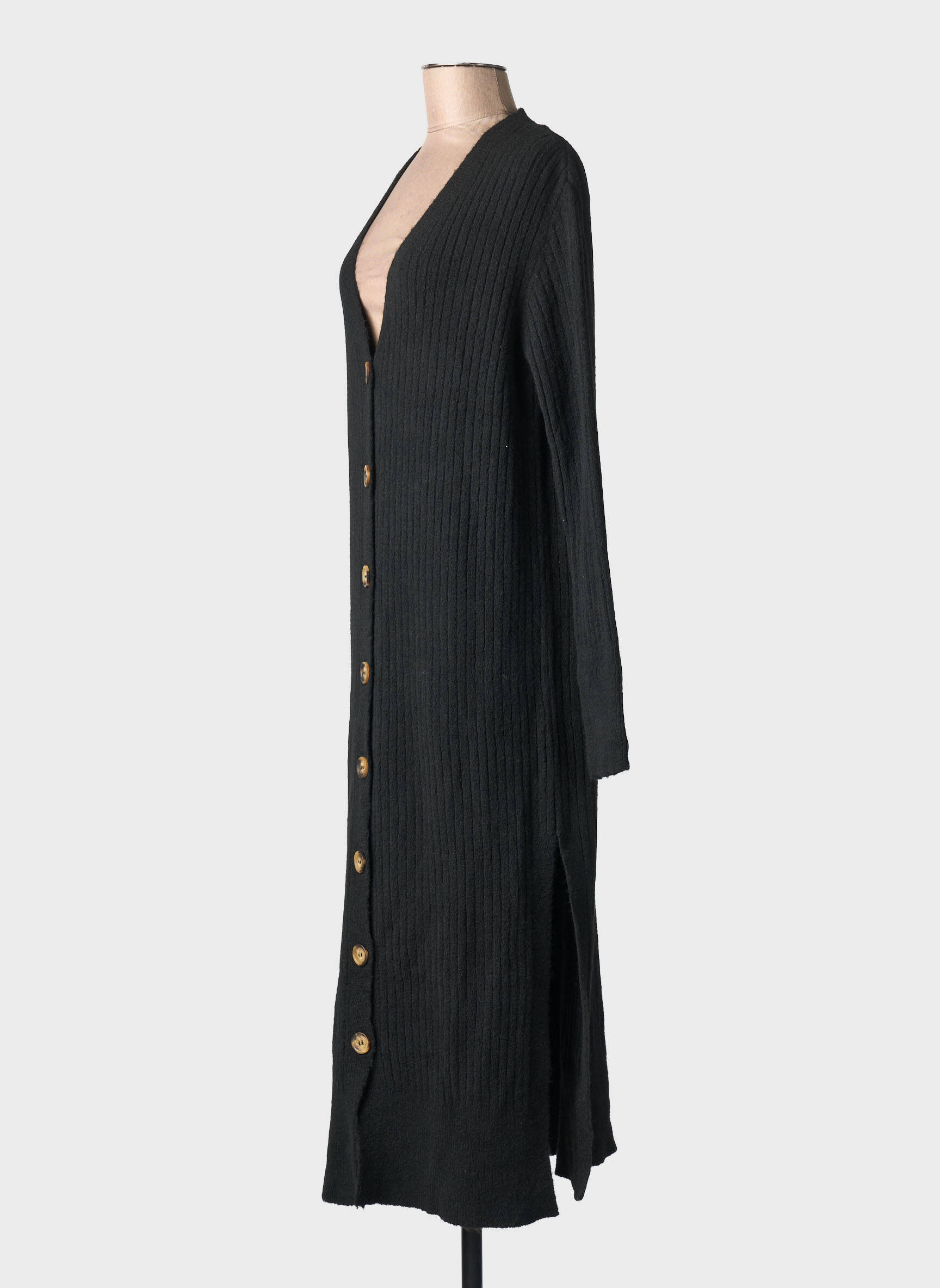 Ilgų rankovių liemenė juodas ASTRID BLACK LABEL moteris