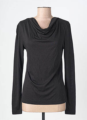 T-marškinys juodas ASTRID BLACK LABEL moteris