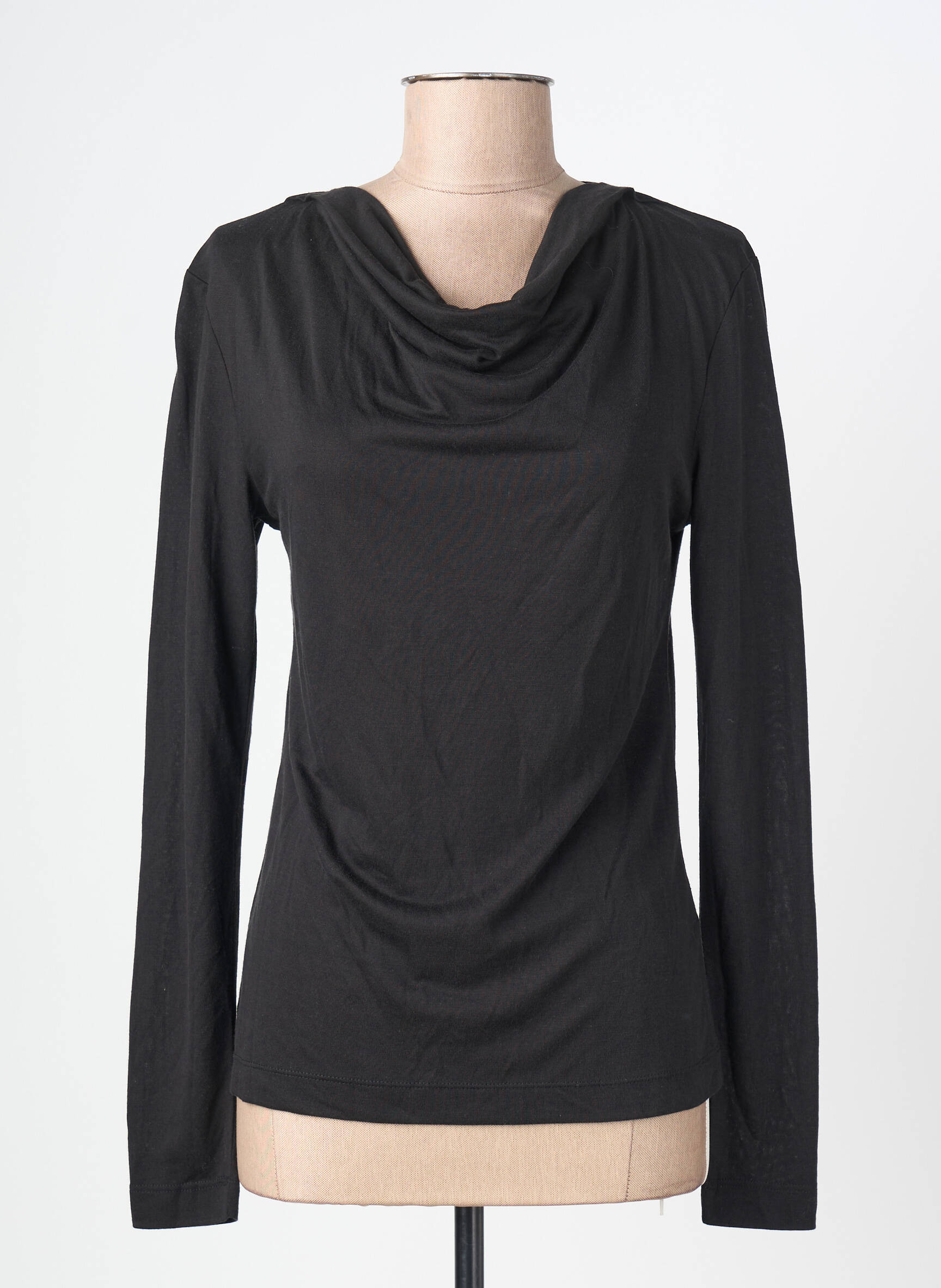 T-marškinys juodas ASTRID BLACK LABEL moteris