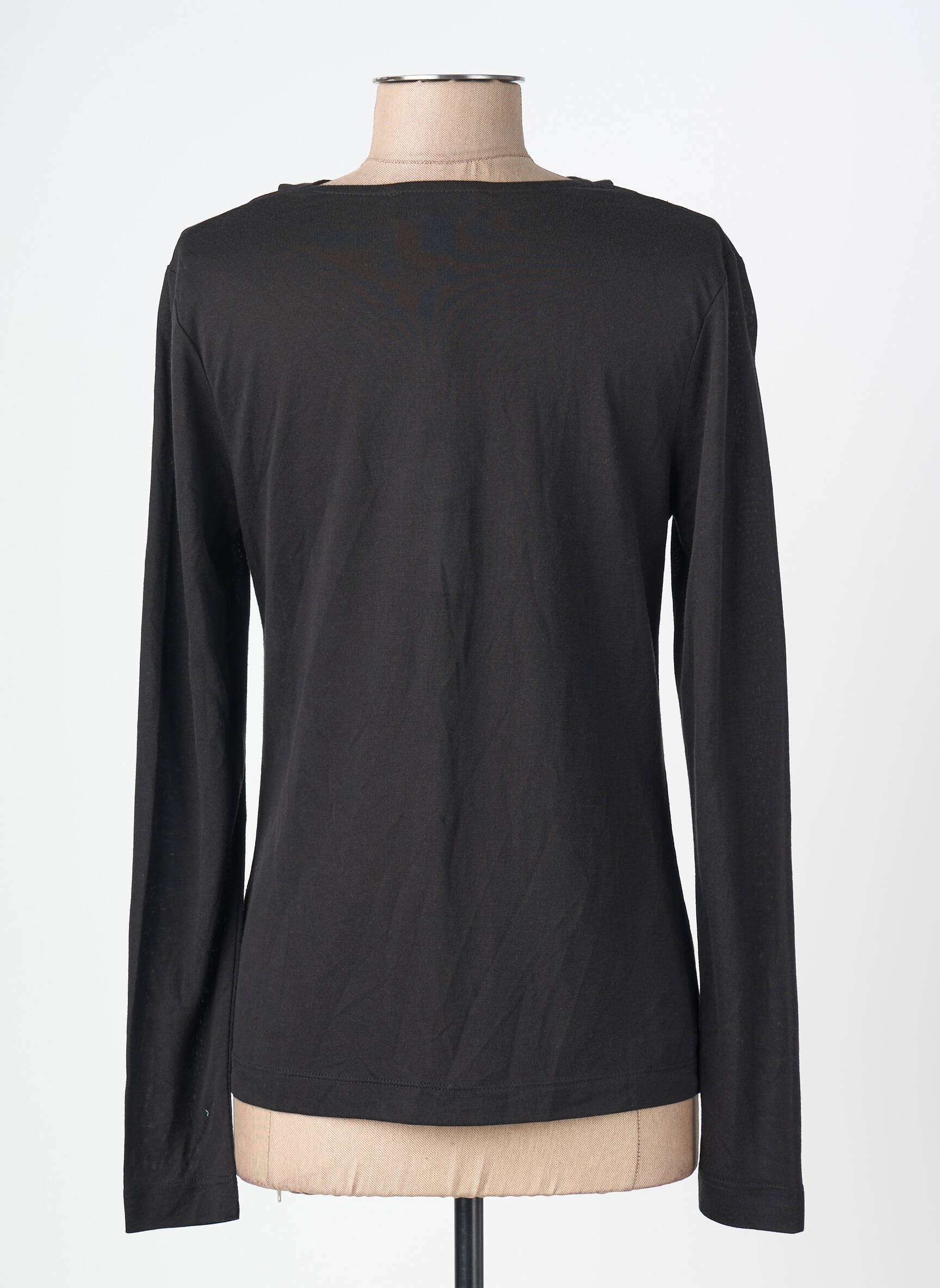 T-marškinys juodas ASTRID BLACK LABEL moteris