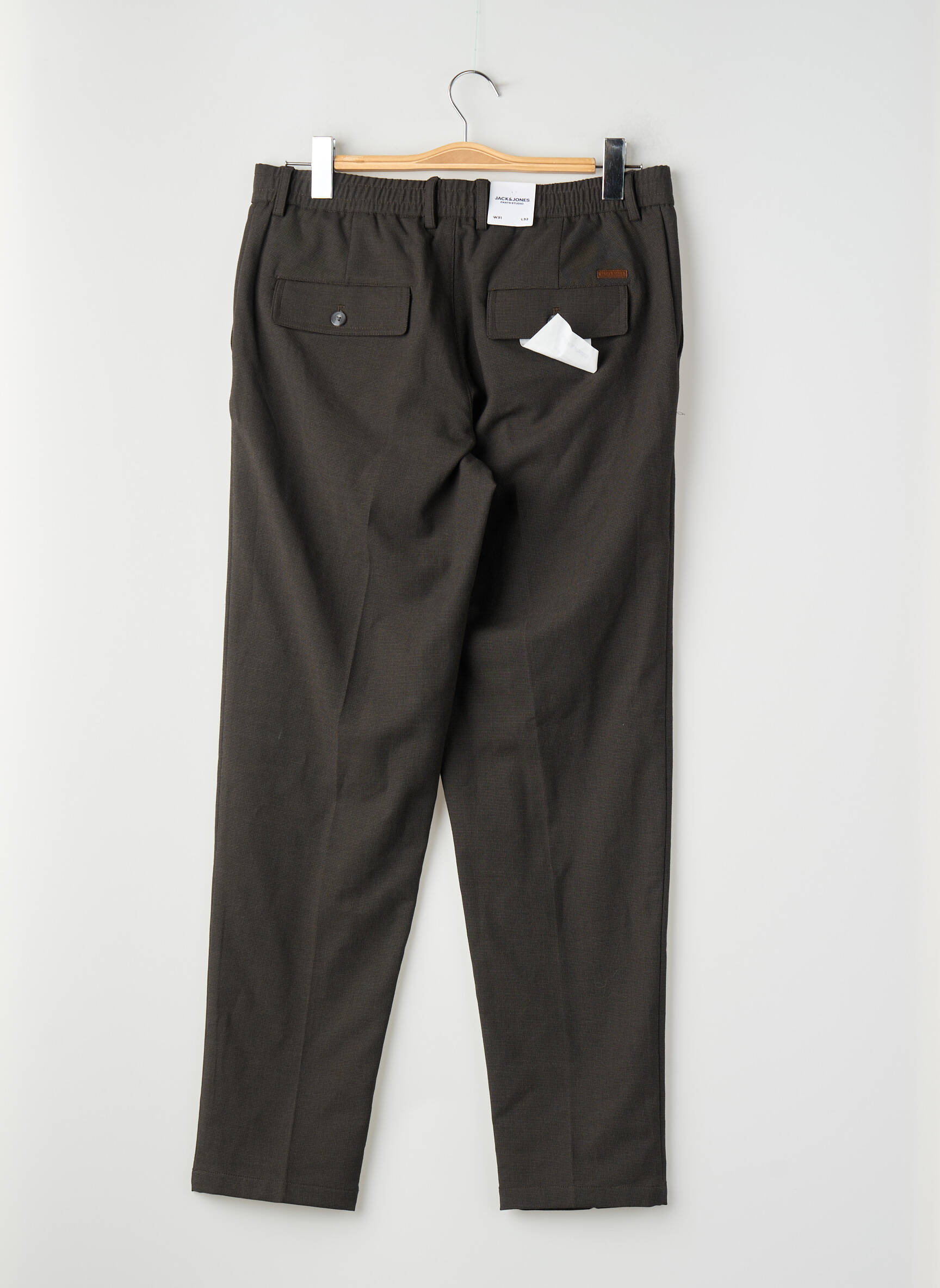 Tiesi kelnė rudas JACK & JONES vyras