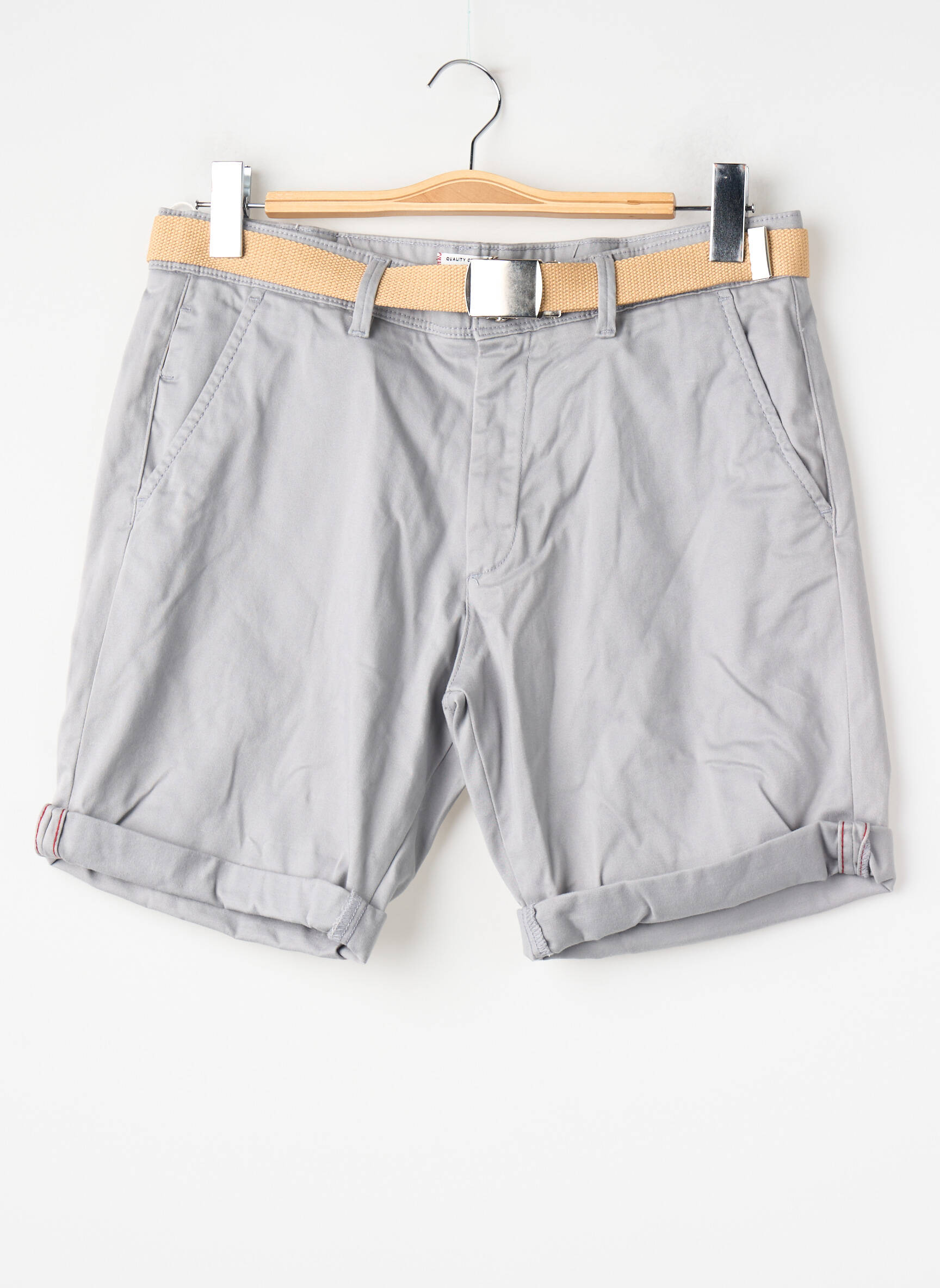 Šortas pilka JACK & JONES vyras