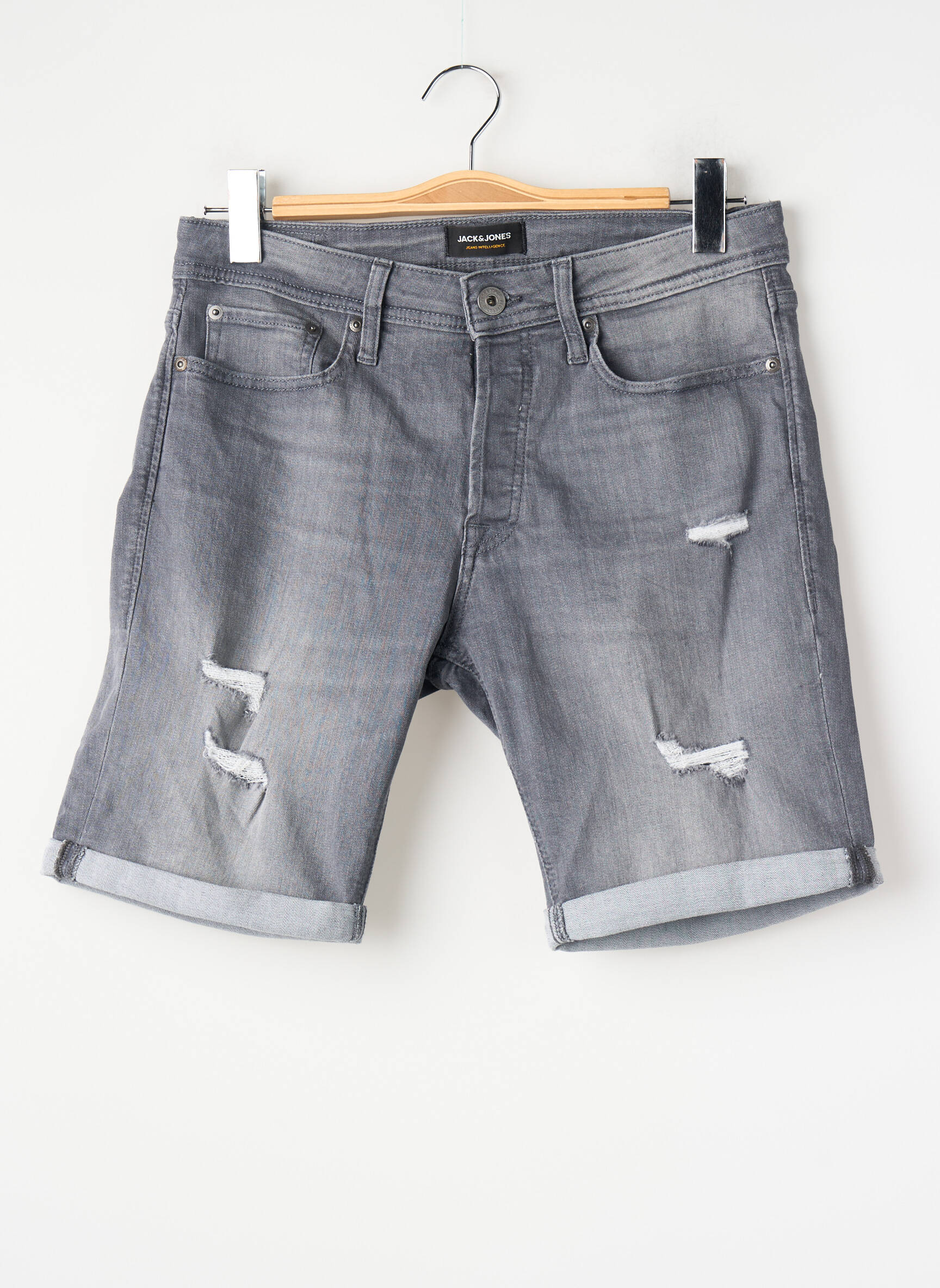 Bermudas pilka JACK & JONES vyras