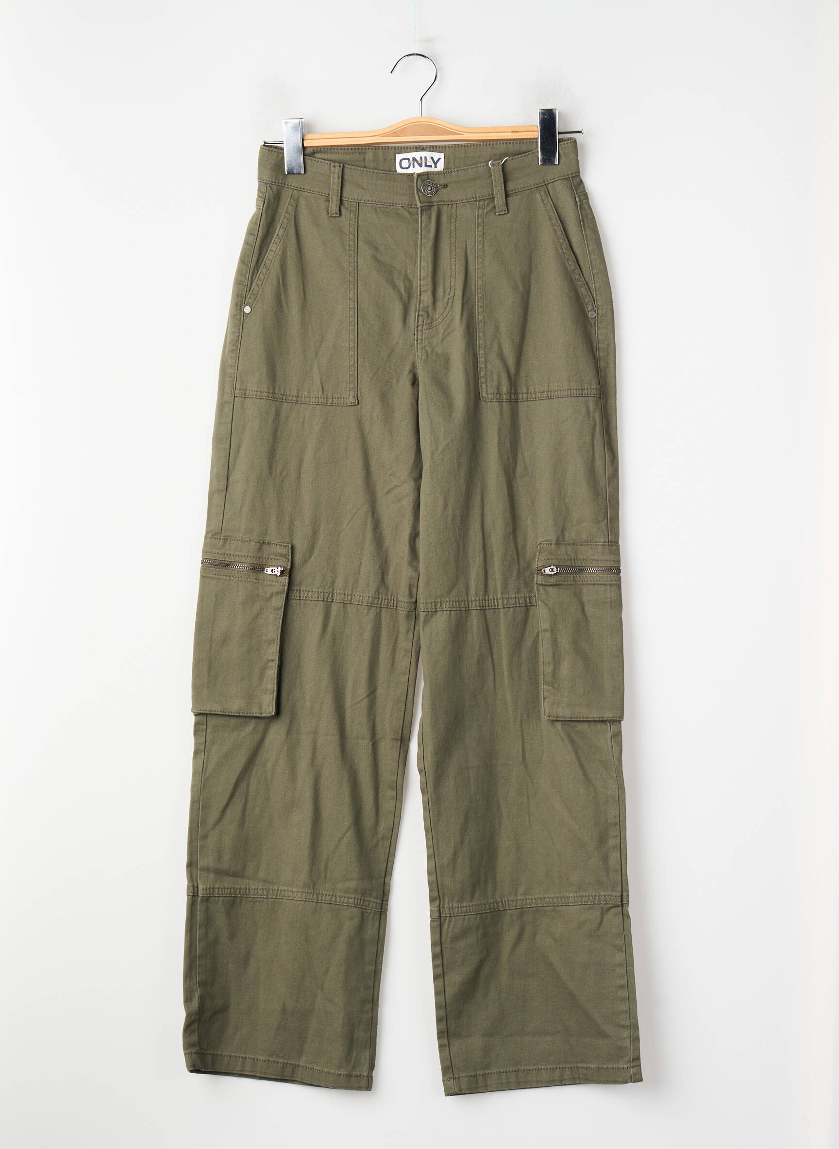 Kargo kelnė žalias ONLY moteris